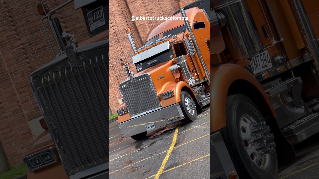 Espectacular 🤩 Kenworth W900 en Bogot&aacute; 🇨🇴 #tractomulas #trailer #truck #kenworth #trucking