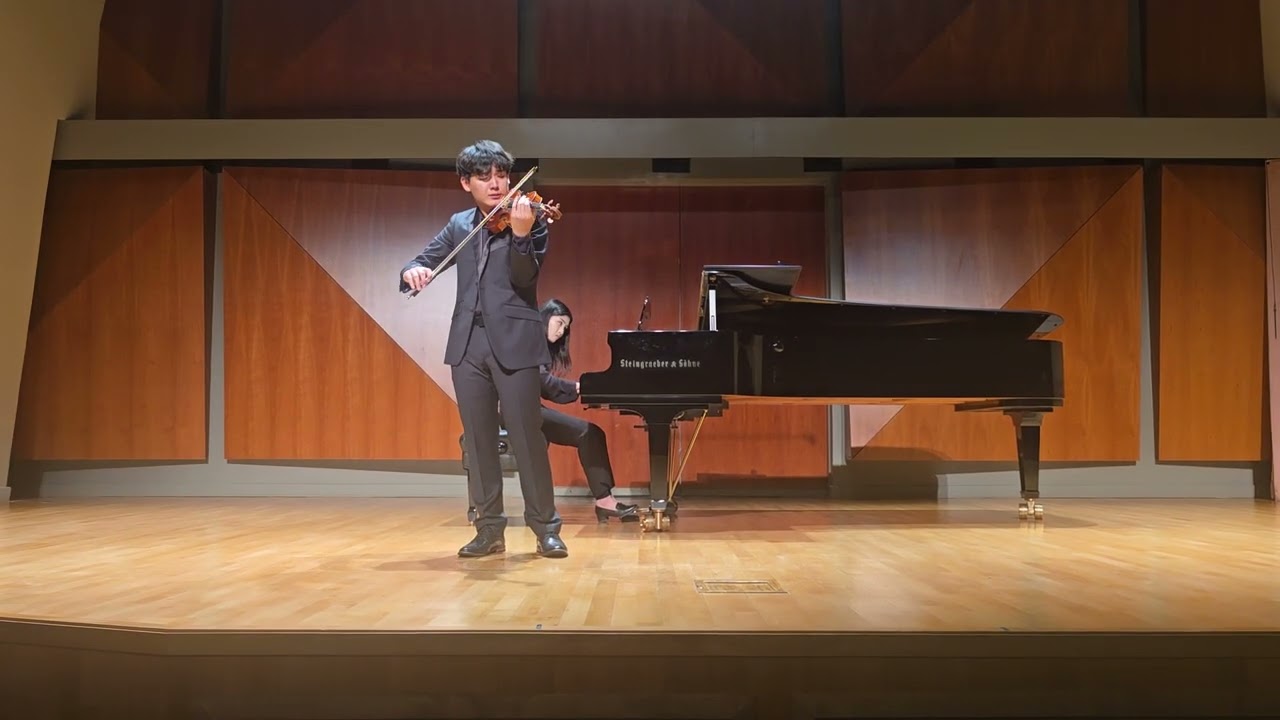 Dominic An 01/31/2026 Colburn Academy Showcase. Camille Saint-Saëns: Rondo Capriccioso 