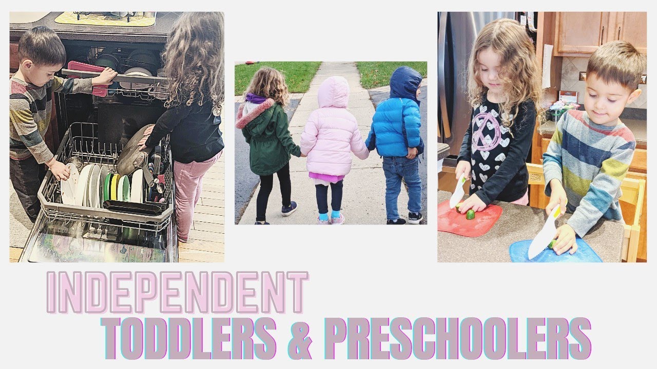 RAISING INDEPENDENT KIDS | TEACHING INDEPENDENCE AT A YOUNG AGE