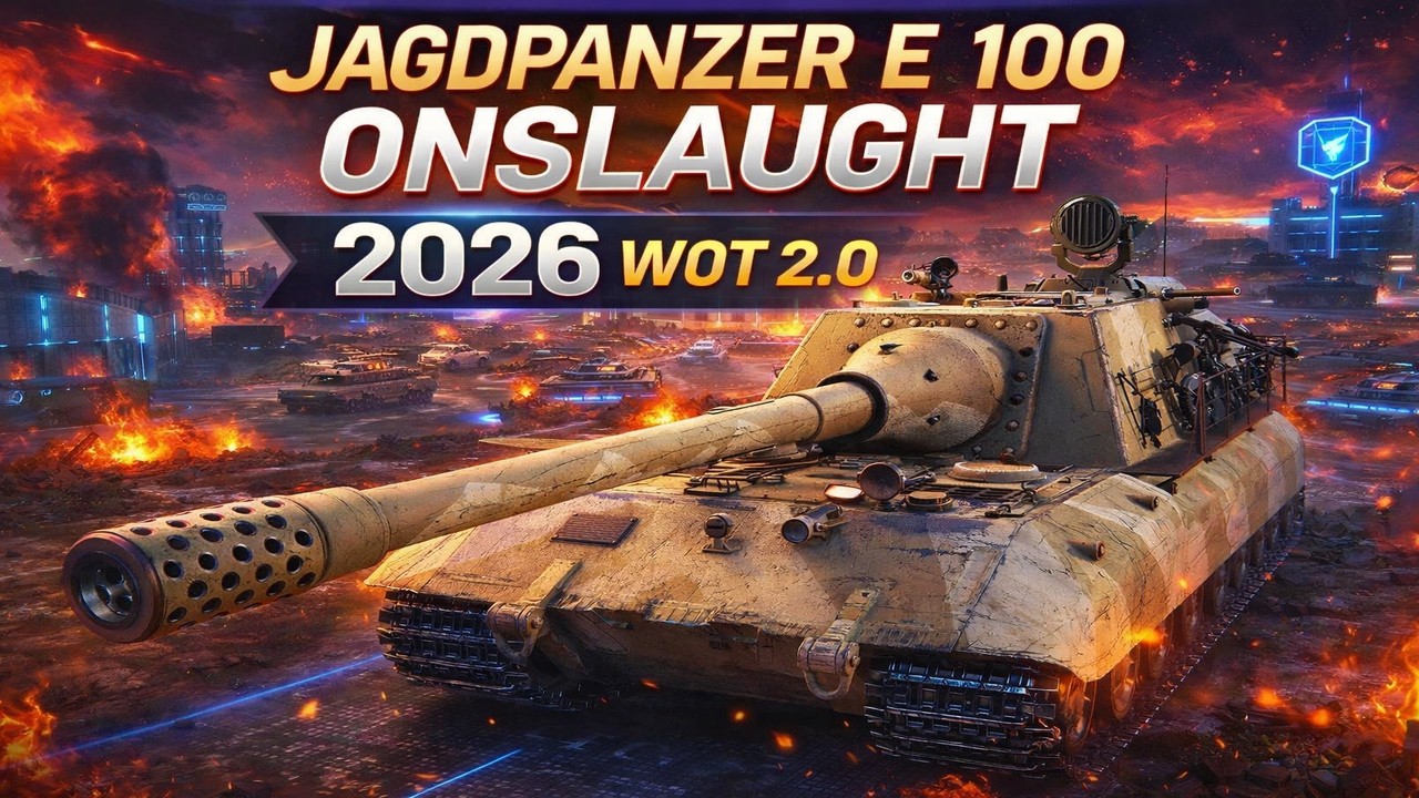 Jagdpanzer E 100 DOMINATES Onslaught 😈 No Mercy TD Gameplay | WoT 2.0