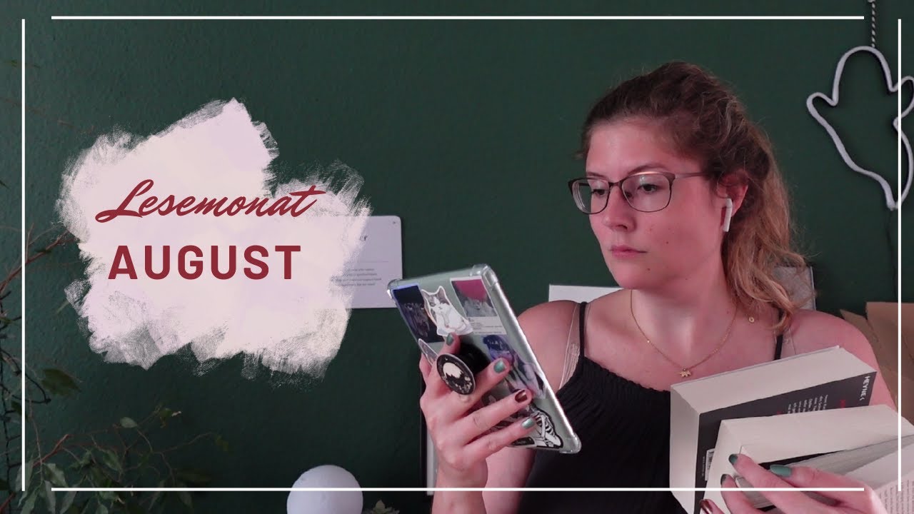 Lesemonat August | Ciao Sommer, Hallo Herbst-Bücher!