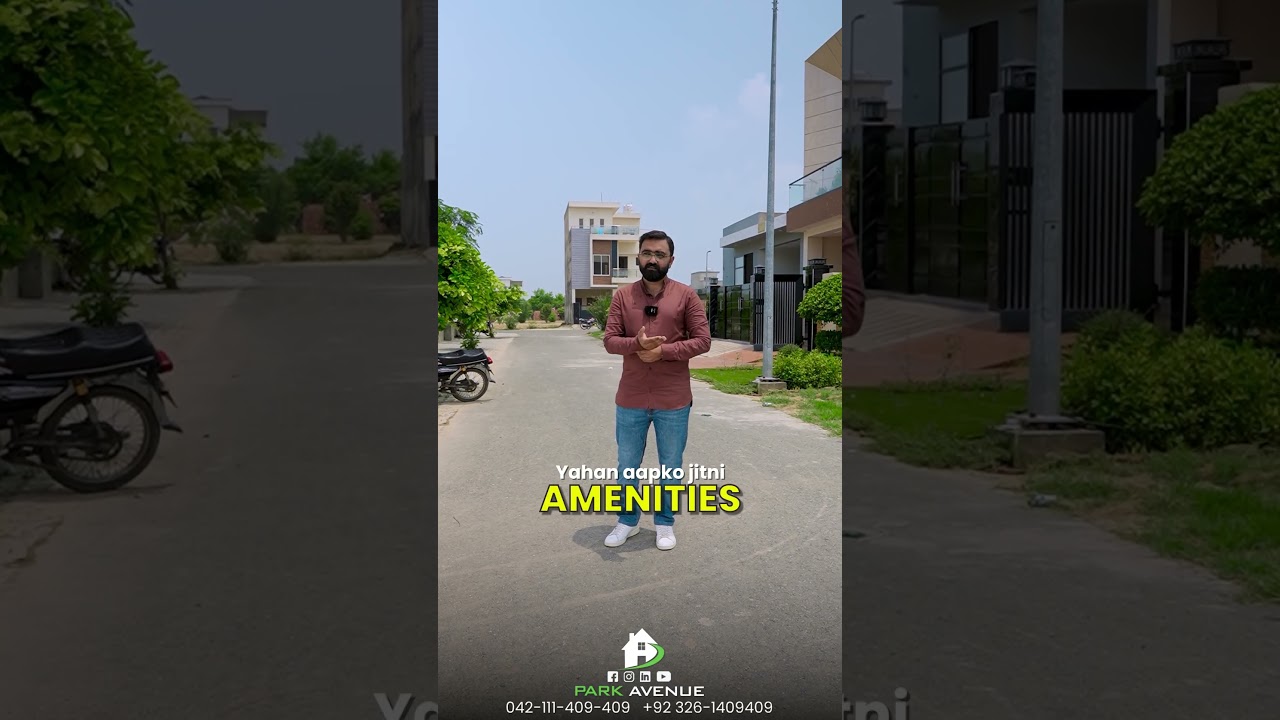 Park Avenue Housing || Park Avenue Society || Housing Society Lahore ||LDA Approved