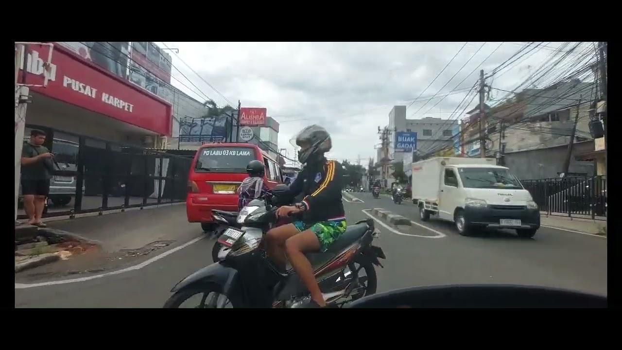 20251226 Motovlog perjalanan menuju bengkel Jalan Ciputat Raya Pondok Pinang..