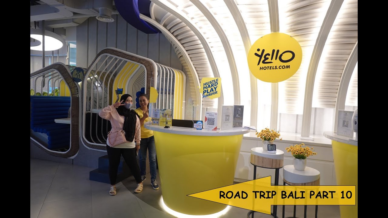 (ENG SUB) YELLO KUTA BEACHWALK - HOTEL TERBAIK PILIHANKU Saat ROAD TRIP BALI 11 HARI. Sunset KUTA!