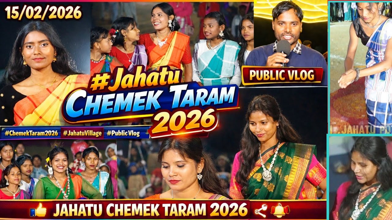 Jahatu Chemek Taram Video 2026||Public vlog||@BSmurmu1293 