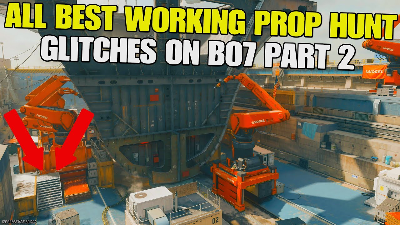 Black Ops 7 Glitches All Best Working Prop Hunt Glitch Spots on Bo7, Glitch Spots, Bo7 Glitches, Bo7