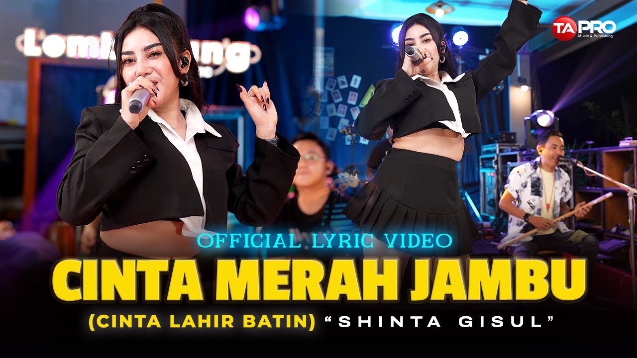 CINTA MERAH JAMBU (Cinta Lahir Batin) - Shinta Gisul (Offical Lyric Video) | Cintaku Hanya Kamu