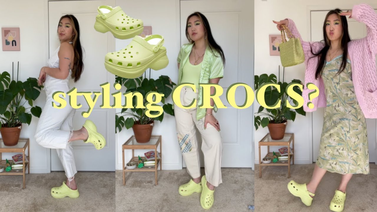 CROCS LOOKBOOK (yea u read that right)