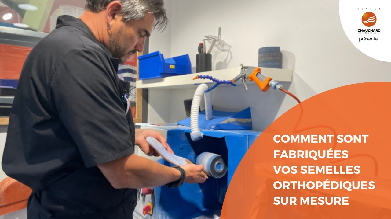 Espace Chauchard | Fabrication atelier de semelles orthopédiques sur mesure