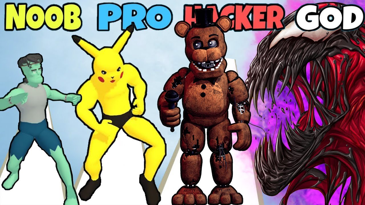 NOOB vs PRO vs HACKER vs GOD in Poppy Evolution New Update Gameplay Part2
