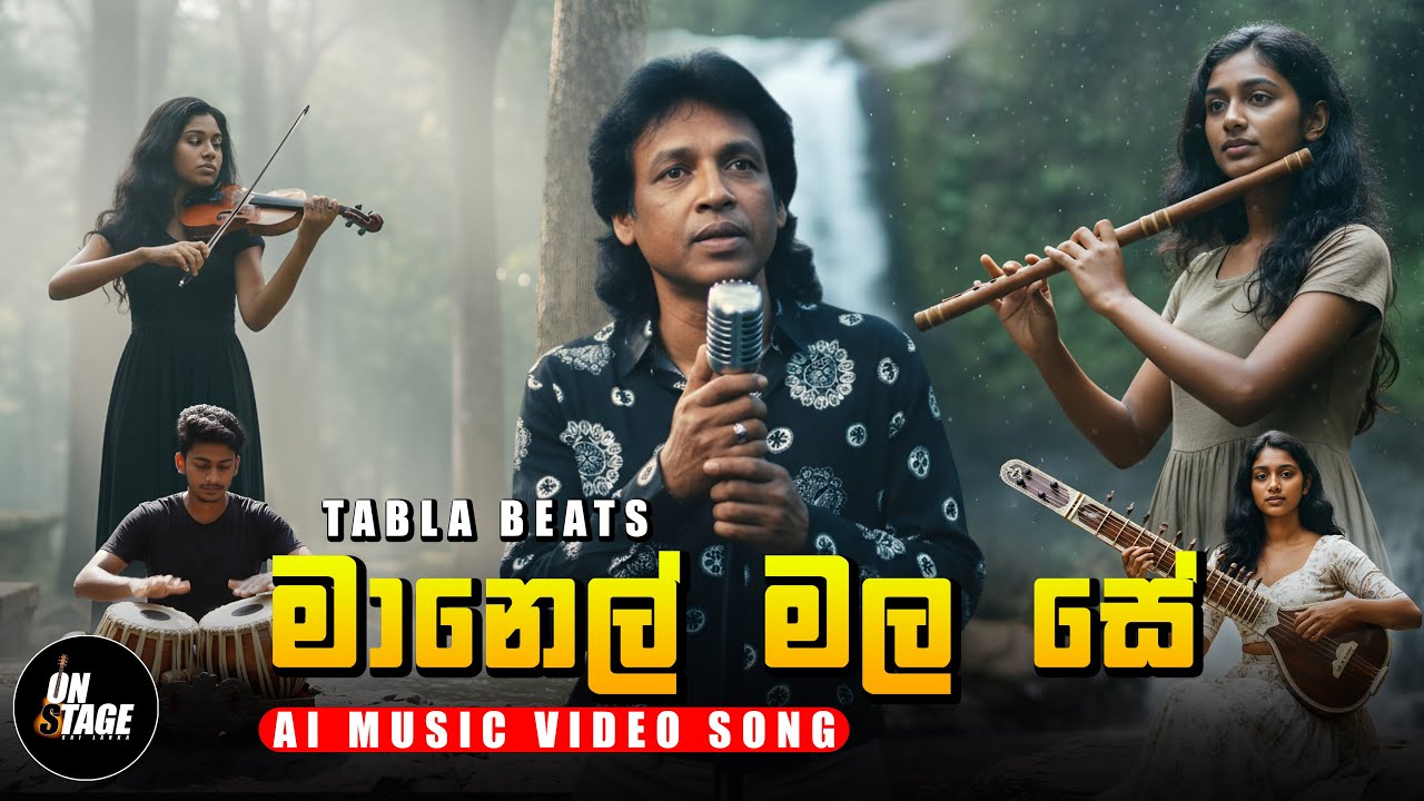 මානෙල් මල සේ &ndash; Manel Mala Se | AI Music Video Tribute | Sinhala Evergreen Hit