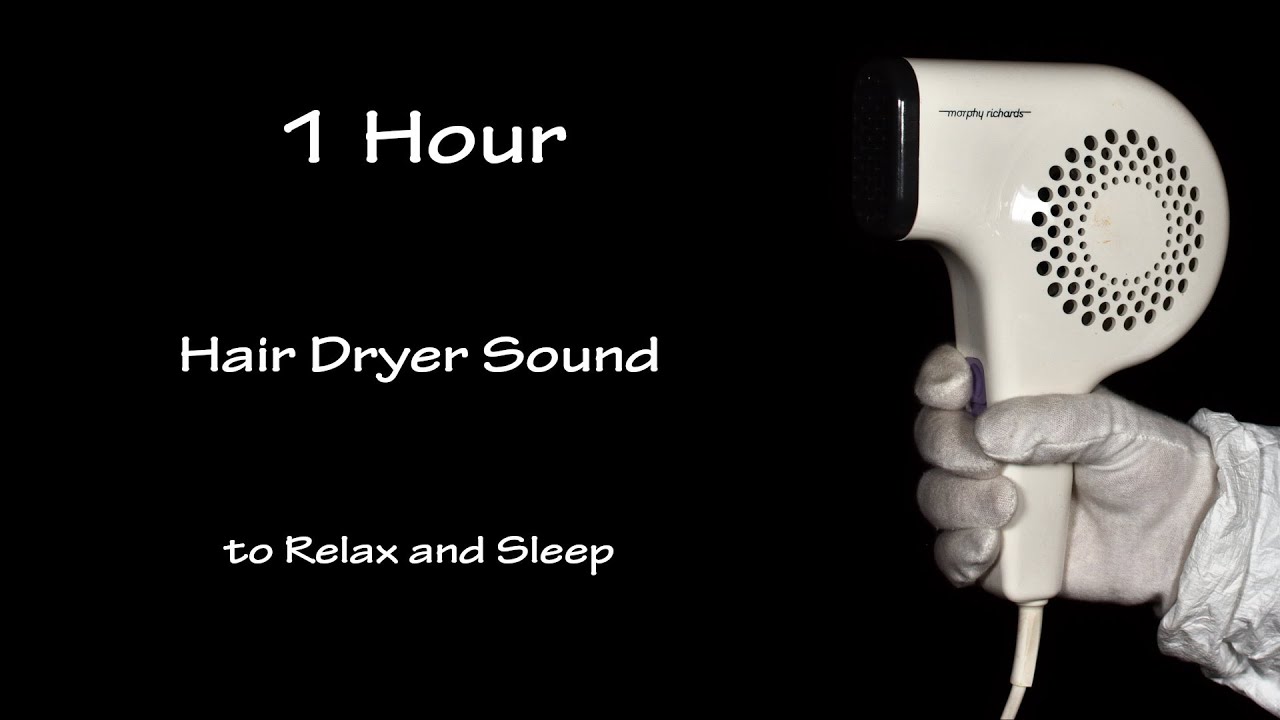 Soothing Hair Dryer Sound 213 | Visual ASMR | 1 Hour White Noise to Sleep and Relax