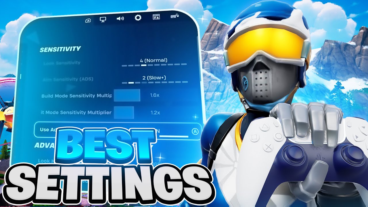 New *BEST* Controller Settings for Fortnite Chapter 7! [PS5/XBOX/PC/SWITCH]