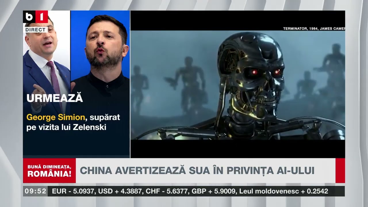 CHINA AVERTIZEAZĂ SUA ÎN PRIVINȚA AI-ULUI_Știri B1TV_12 mar. 2026