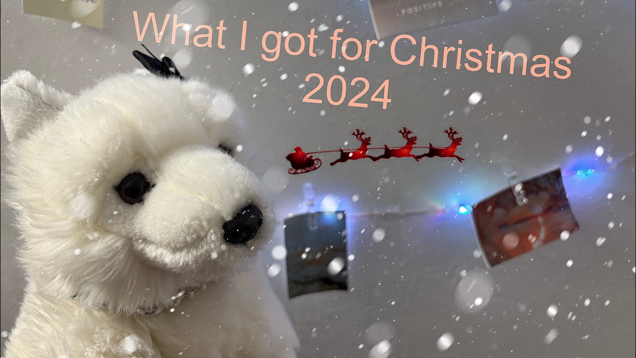 What I got for Christmas 2024