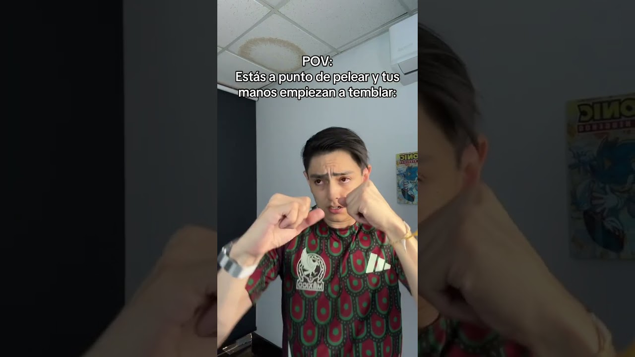 POV: Estas a punto de pelear y te tiemblan las manos 💀 #humor #yahairosilva
