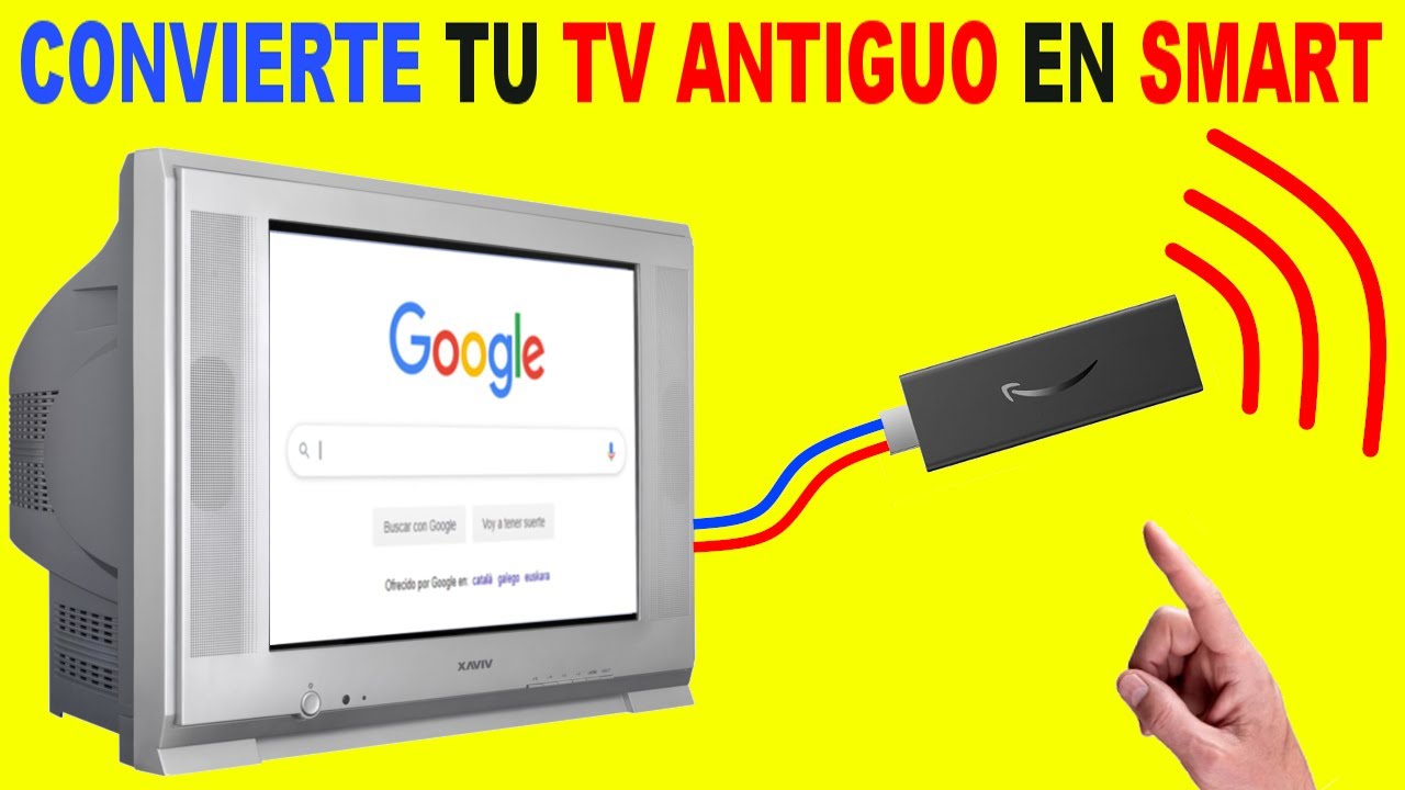 Como Convertir Tu Televisor Antiguo CRT en un Smart TV Paso a Paso Con Simple Truco!