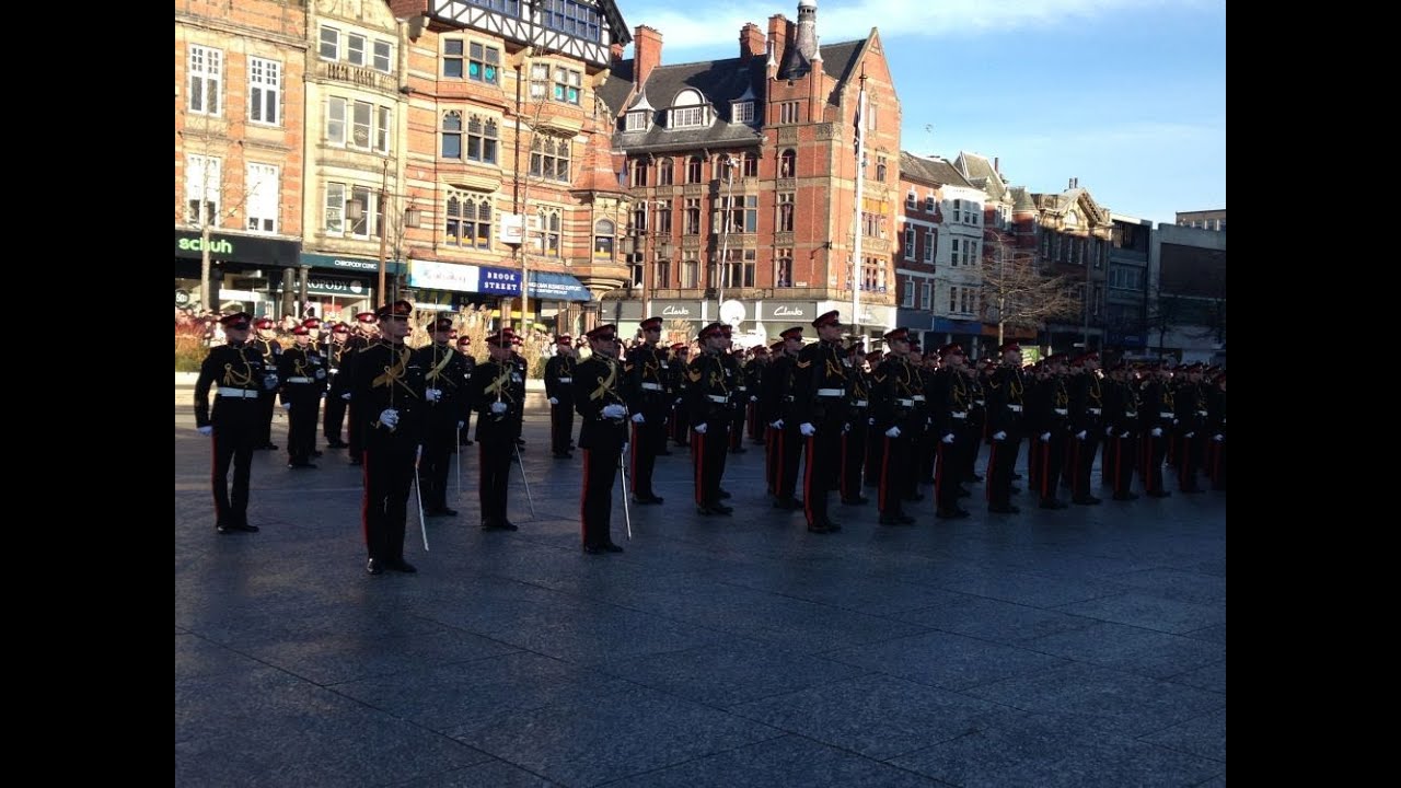 Nottingham Welcomes Soldiers on Final Homecoming 20.01.14