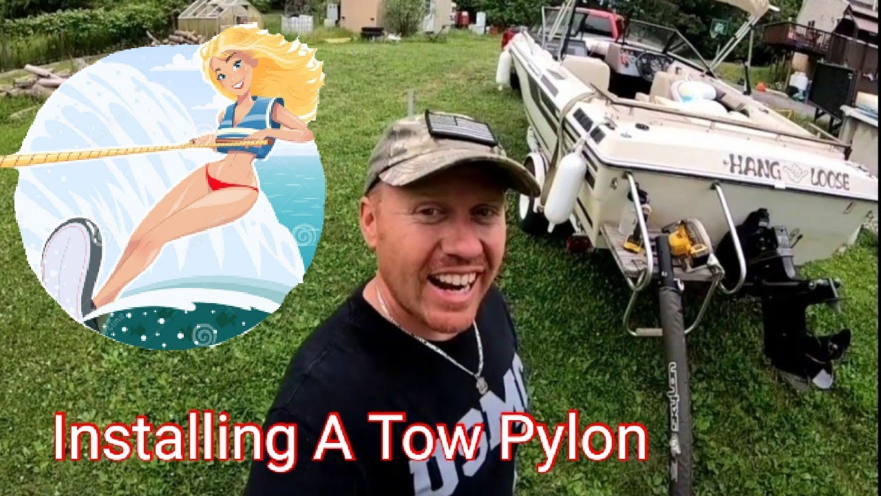 Installing A Boat Tow Pylon After Fail