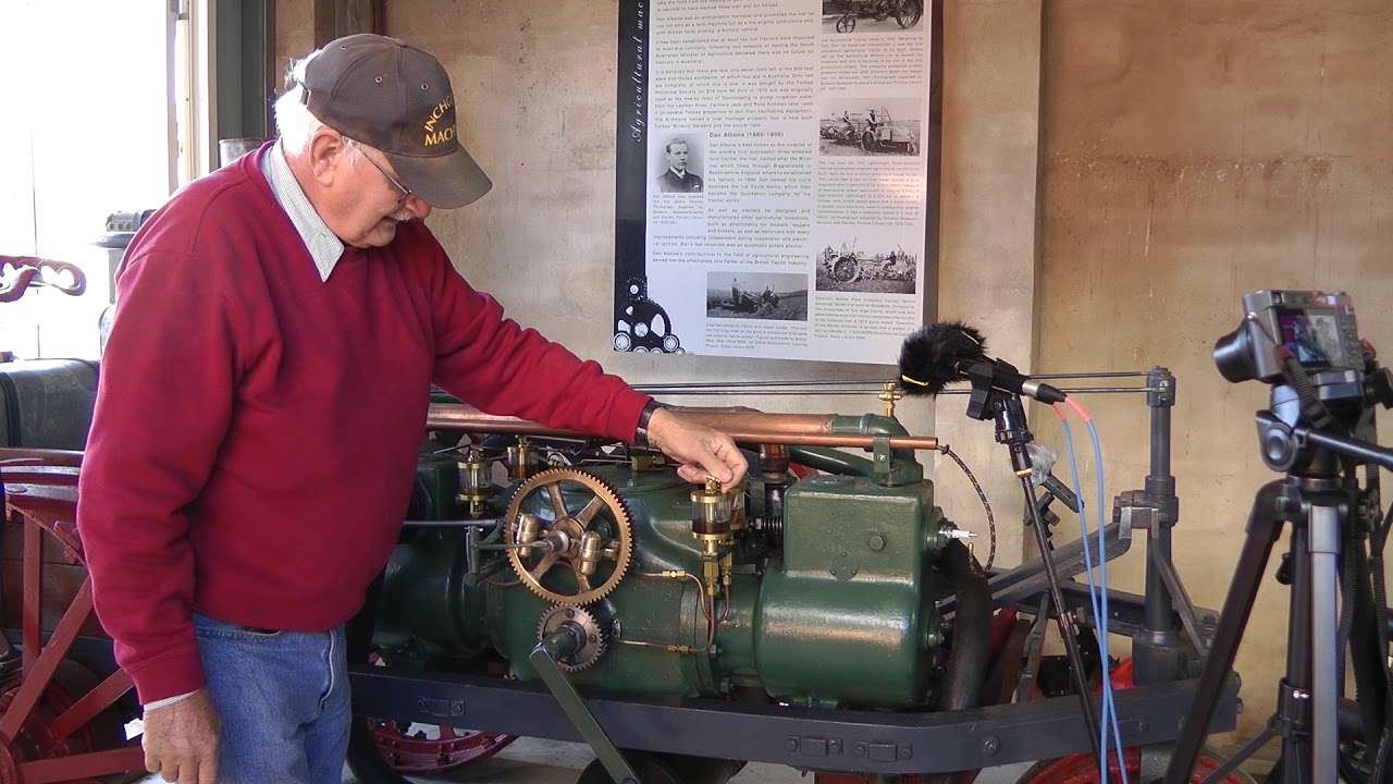 Ivel Tractor. Recorded at Forbes Historical Museum for the NLA Endangered Sounds Project