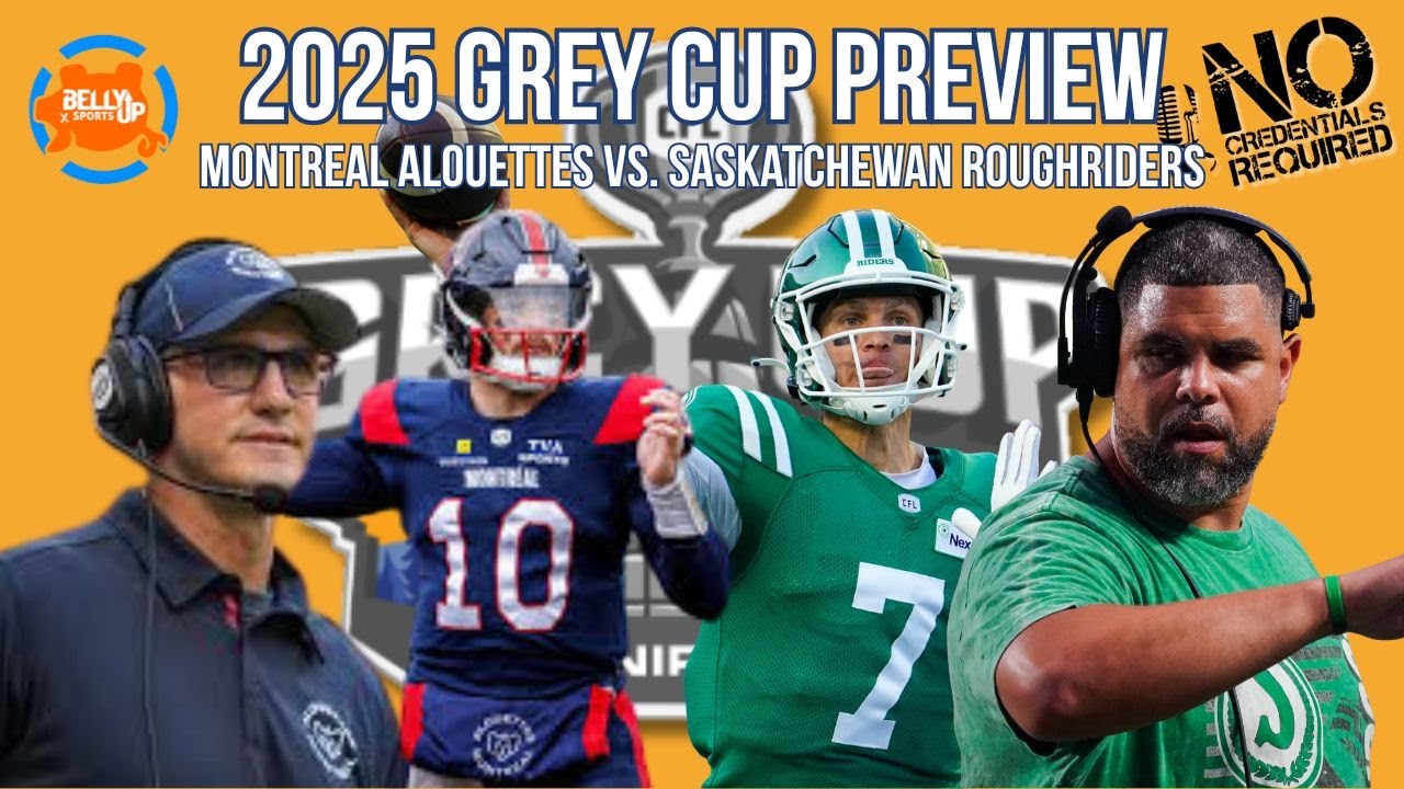 Анонс Grey Cup 2025 | Монреаль Алуэтс против Саскачеван Рафрайдерс