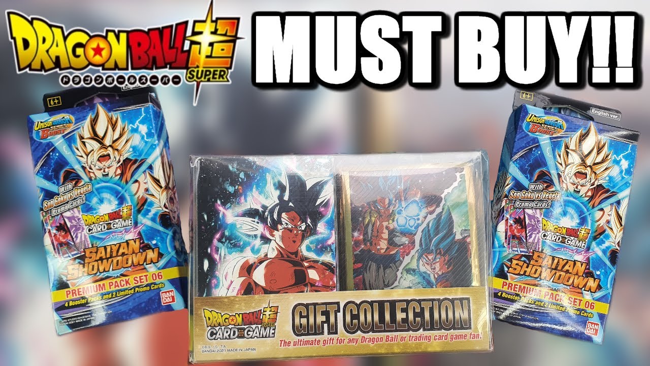 Dragon Ball Super GIFT COLLECTION BOX IS FIRE!! MYTHIC BOOSTER PACK OPENING