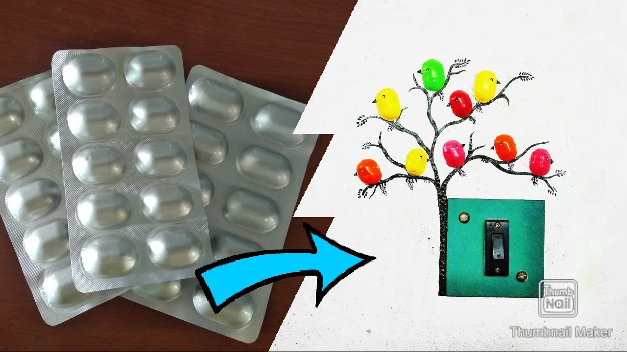 Medicine wrapper reuse idea part-1