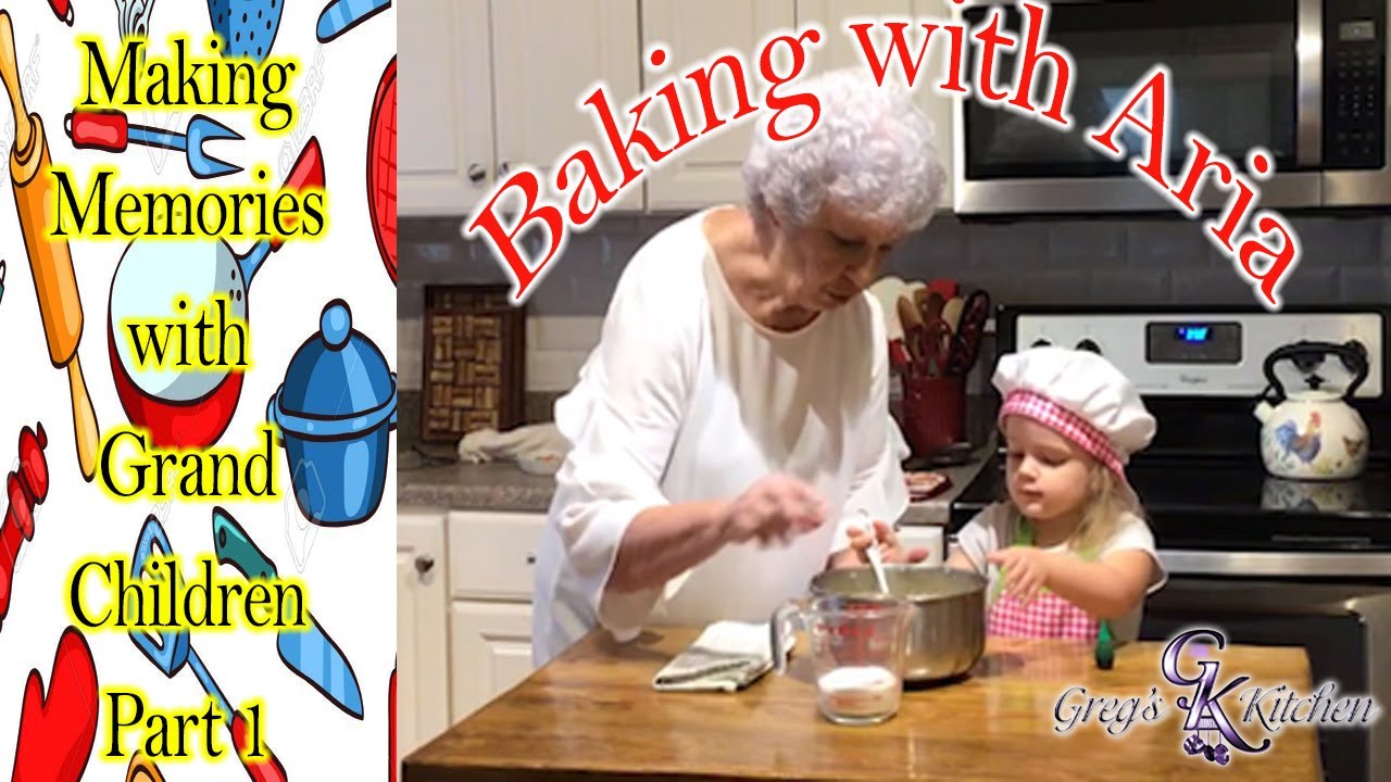 Baking Cookies with Aria