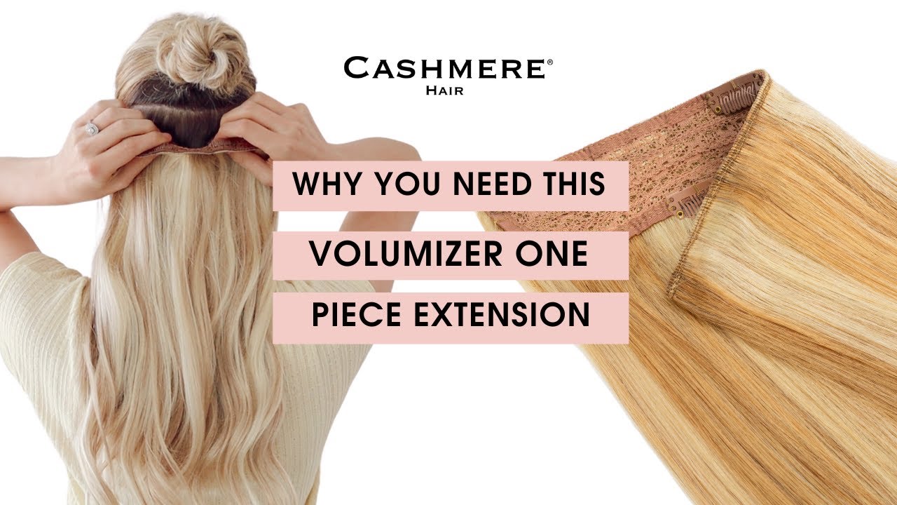 A Halo but BETTER! The Best One Piece Clip-in Extension | Cashmere Hair