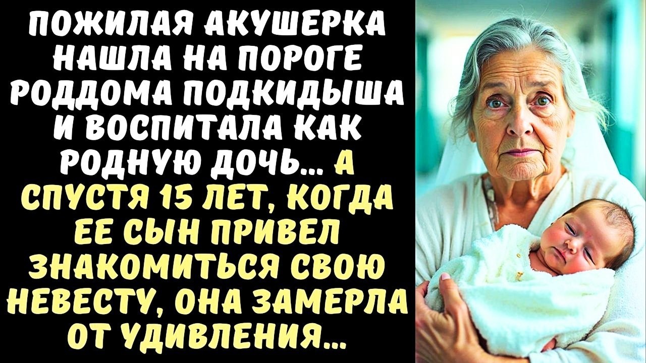 Одинокая АКУШЕРКА удочерила девочку-подкидыша, а спустя 15 лет замерла, увидев невесту СЫНА…