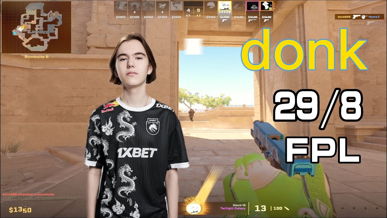 donk FPL ANUBIS POV（29/8）ACE ￨ 3 Triple Kills ￨ (CS2 FACEIT POV) Feb 17, 2024