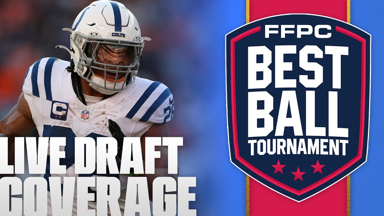 Drafting for $400K LIVE! FFPC Best Ball Tournament Pick-by-Pick Analysis & Draft Strategy