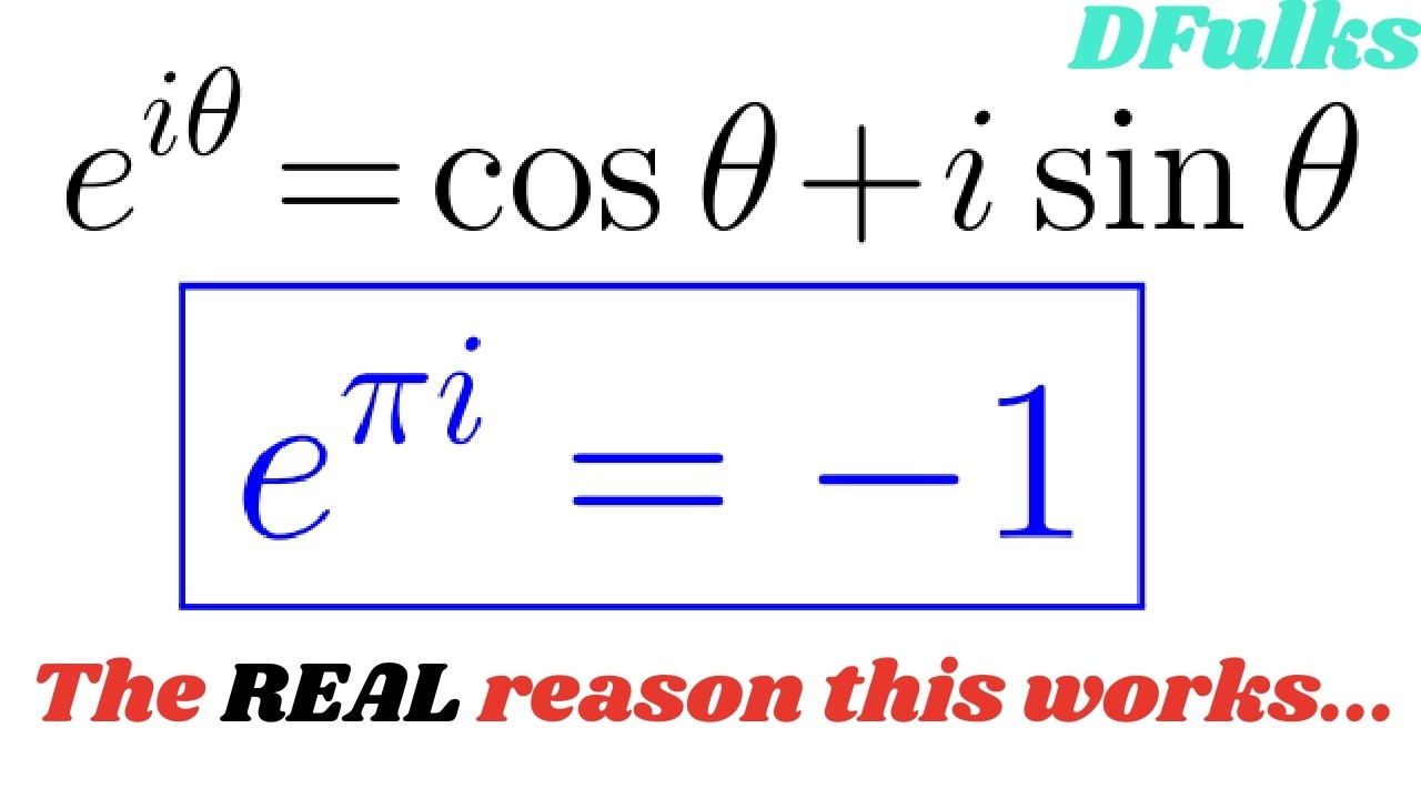 Euler's Formula and Identity (part 1 of 2)
