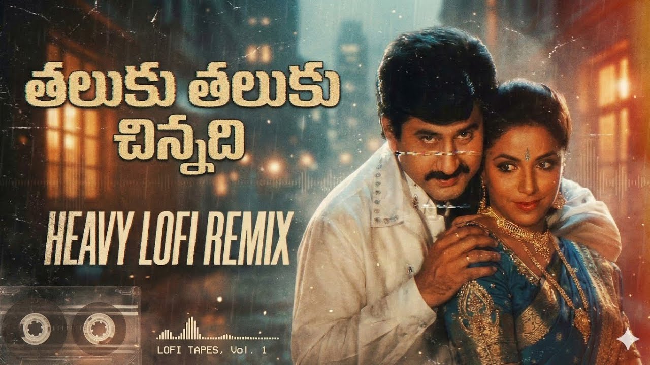 Thaluku Thaluku Chinnadi (Heavy Lofi) ☁️ | Slowed & Reverb | Suman & Sanghavi | 90s Aesthetic