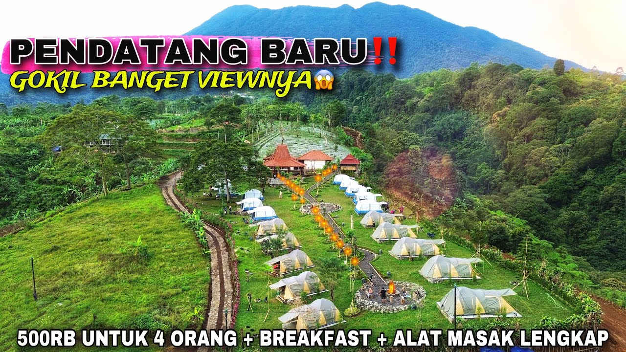 WISATA BARU DI PUNCAK | CAMPING MURAH DENGAN VIEW TERGOKIL | ANNAPURNA CAMPSITE