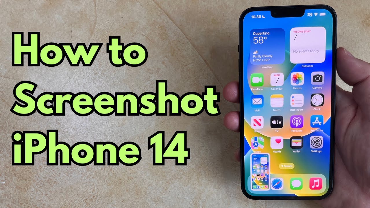 Как сделать снимок экрана на iPhone 14 &mdash; пошагово