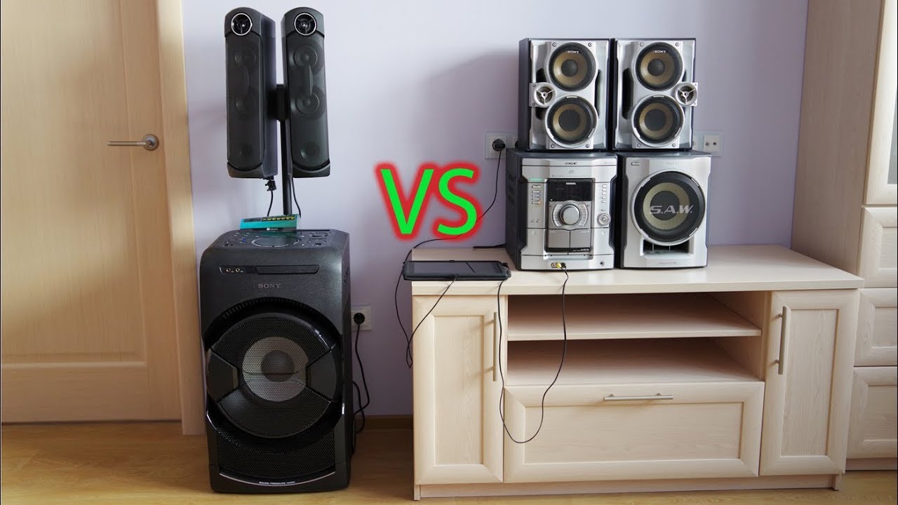 Сравнение звука Sony MHC-GT4D и HCD-RG440. Sony MHC-GT4D sound test. (Перезалито)