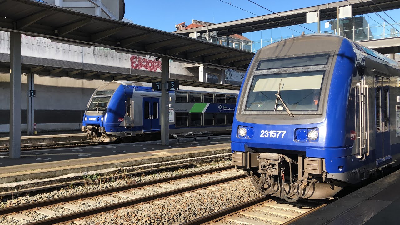 [ TRAINS SNCF ]. Spot en Gare de Lille-Flandres. (3) 