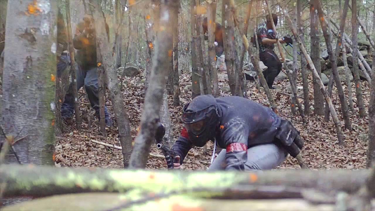Paintballer Holding off Entire Team