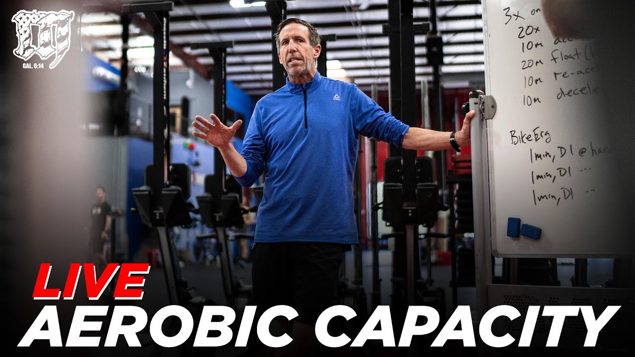 LIVE Aerobic Capacity Session Coached by CHRIS HINSHAW