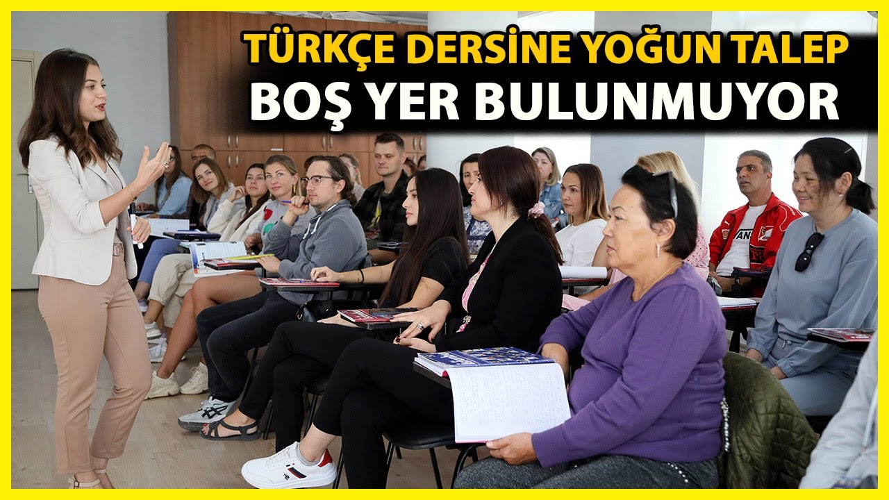 Türkçe Kursunda 33 Milletten 409 Yabancı