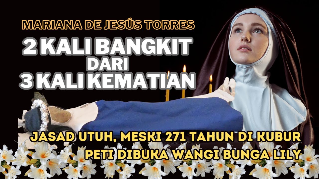Orang Suci yang 2 kali dihidupkan dari 3 kali kematiannya #katolik #ajaib #santa #gerejakatolik