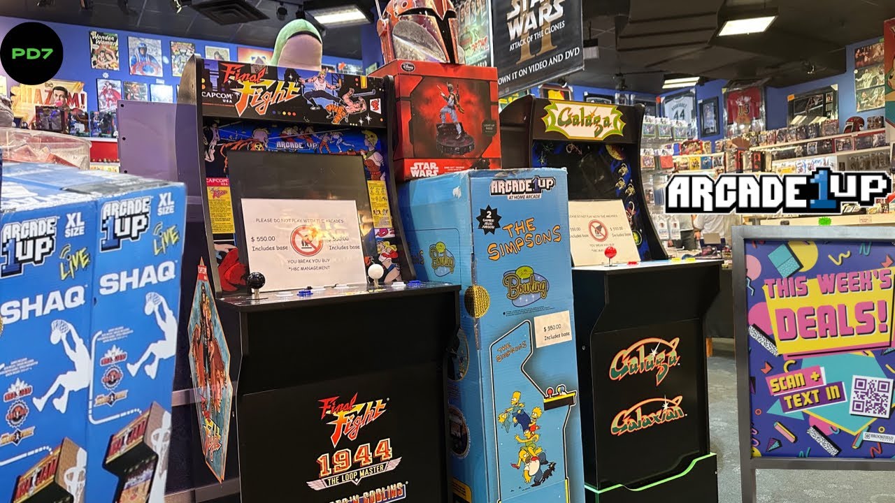 Arcade1up Best Time to Buy, iiRcade Sale Extended + Happy 8 Collectibles-Walk & Talk