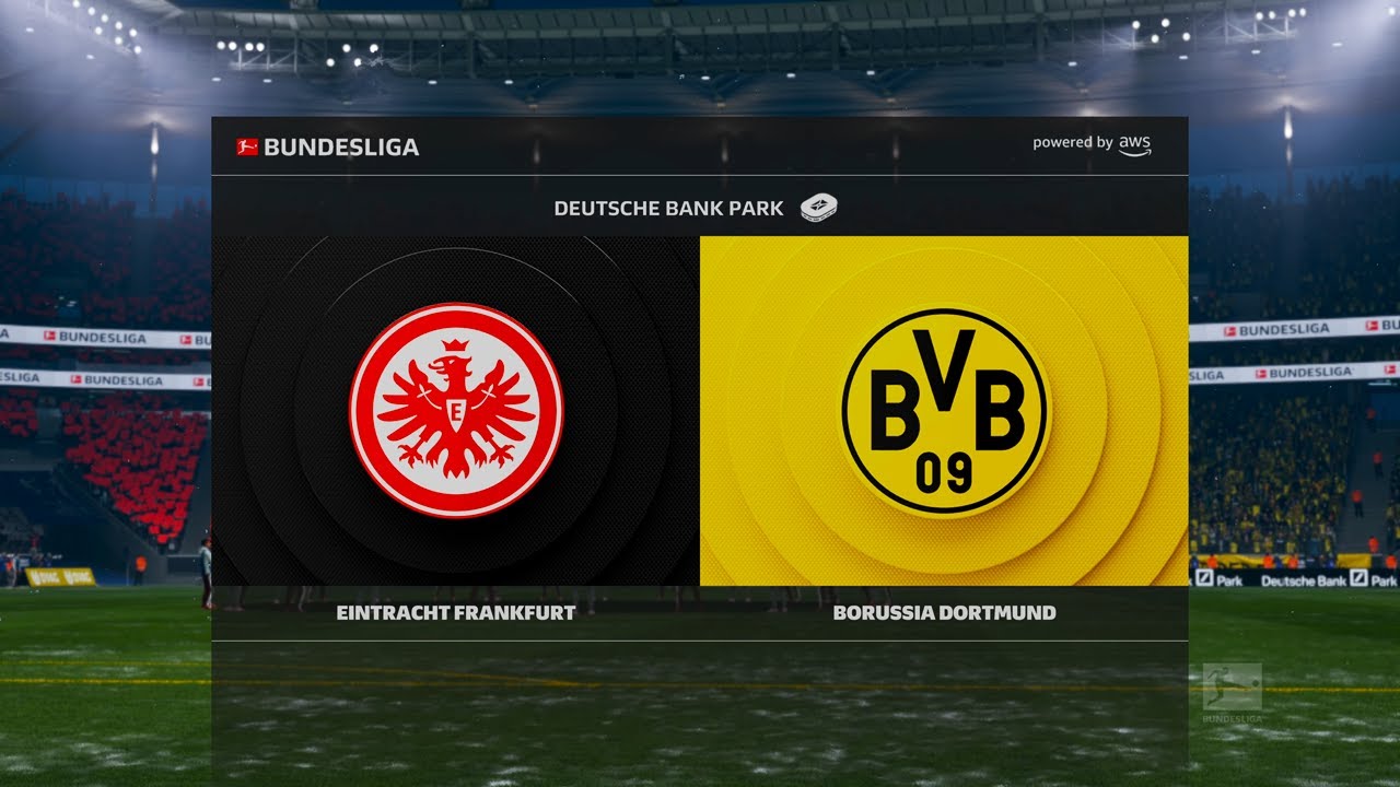 FC 26 - Eintracht Frankfurt vs. Borussia Dortmund - Bundesliga 25/26 Full Match [4K60]
