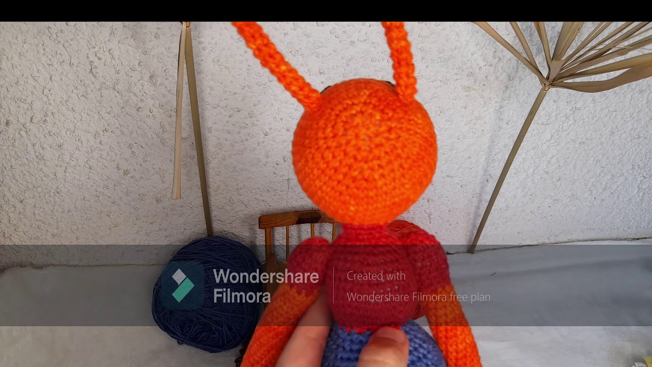 Hormiga Amigurumi (Hormiga del Reino Infantil)