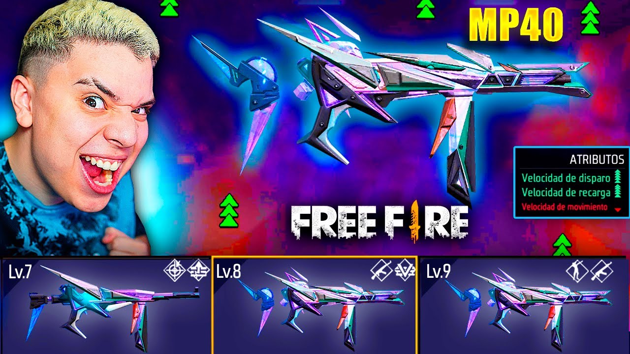 ¡COMPRE POR MUCHO 💲💲💲 LA MP40 EVOLUTIVA 2.0 🔥 * TIENE 8 NIVELES*
