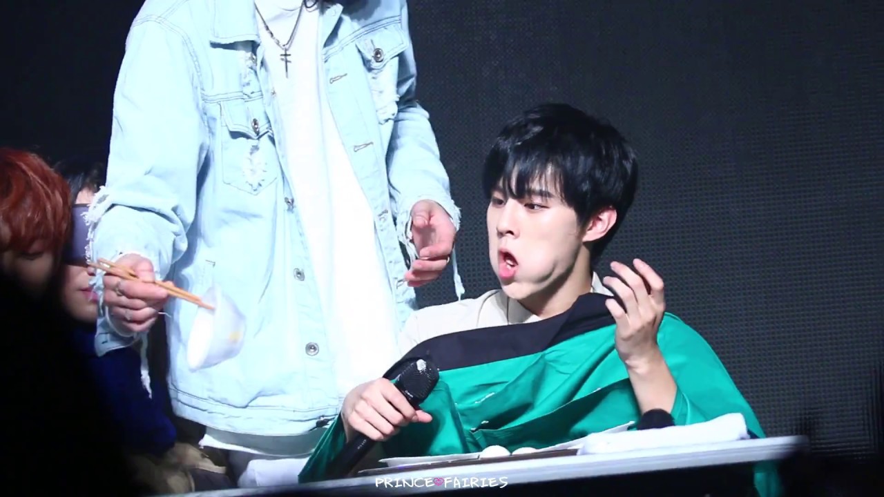 161103 업텐션 우신 cam 일본 팬미팅 Sweet Honey Time in TOKYO game time ②