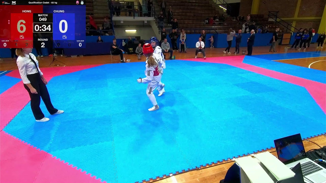Tatami 1 Kondor open 2024 Taekwondo Zagreb 10.11.2024