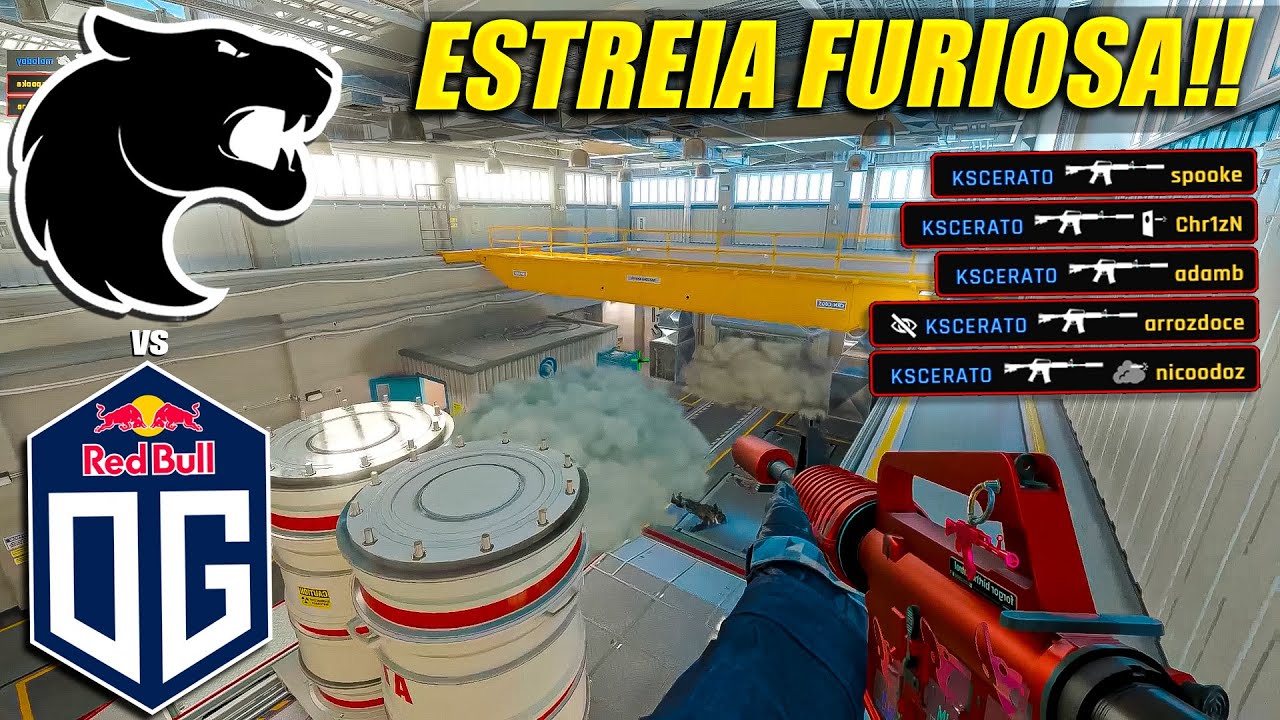 KSCERATO E YUURIH DESTRUIU!! FURIA x OG -Thunderpick World championship 2025 | MELHORES MOMENTOS