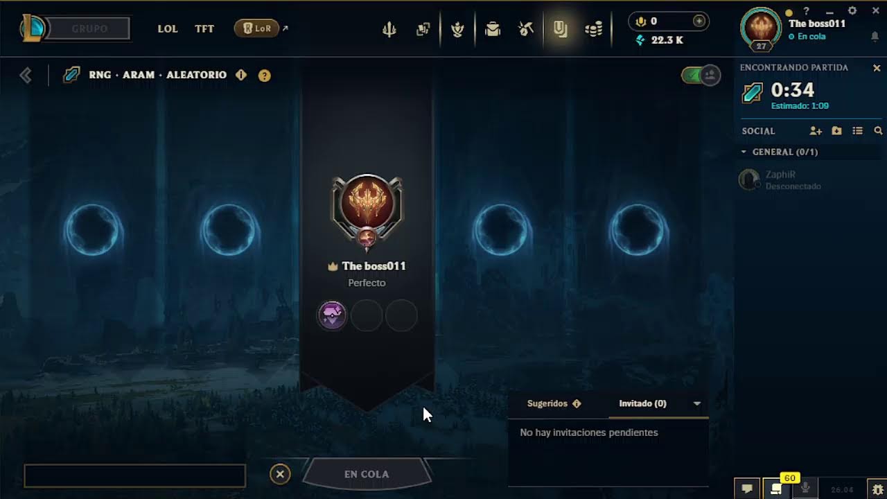 League Of Legends || Nose jugarlo aun :(